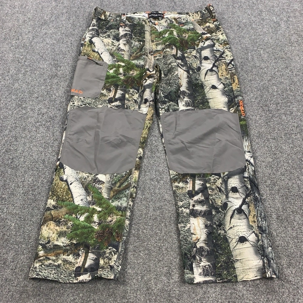 Nomad Pants Mens 3XL Real Tree Camo Reinforced Knee Cargo Lightweight Hunting